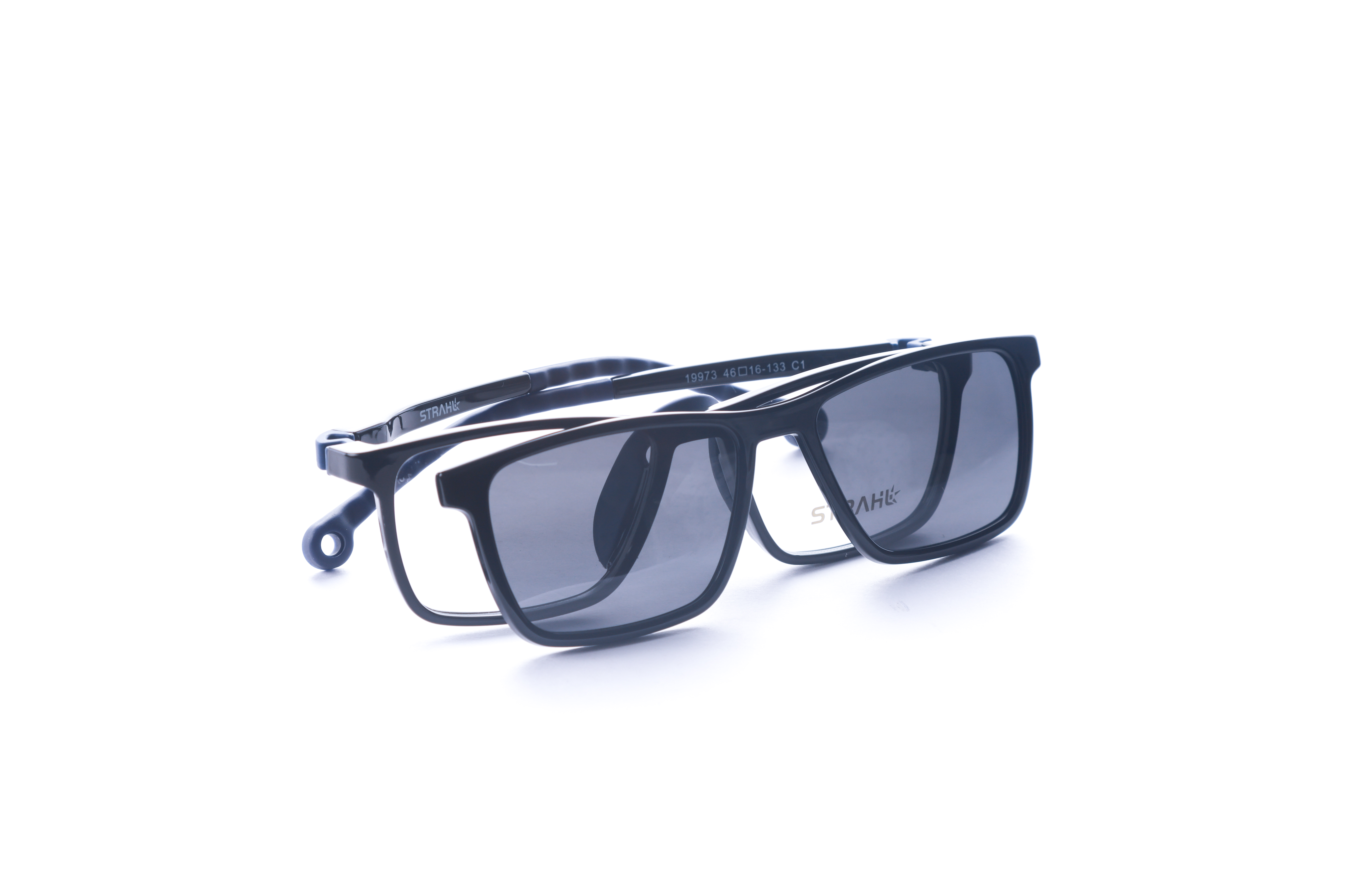 Magnetic clip-on kid's frames